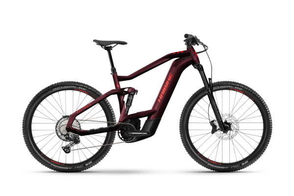 Haibike Alltrail 29 8  I625W Elektromos MTB Fully Kerékpár - piros