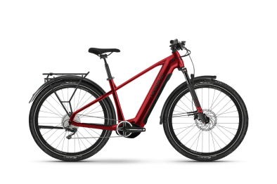 Haibike Trekking 5 High I720W Elektromos Trekking Kerékpár - piros