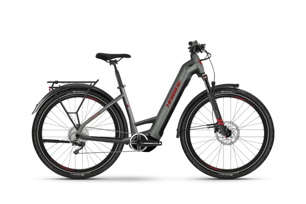 Haibike Trekking 5 Low I720W Elektromos Trekking Kerékpár - szürke