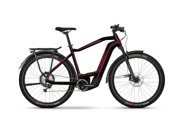 Haibike Trekking 11 High I750W Elektromos Trekking Kerékpár - piros