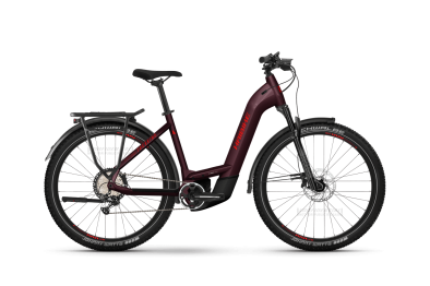 Haibike Trekking 11 Low I750W Elektromos Trekking Kerékpár - piros