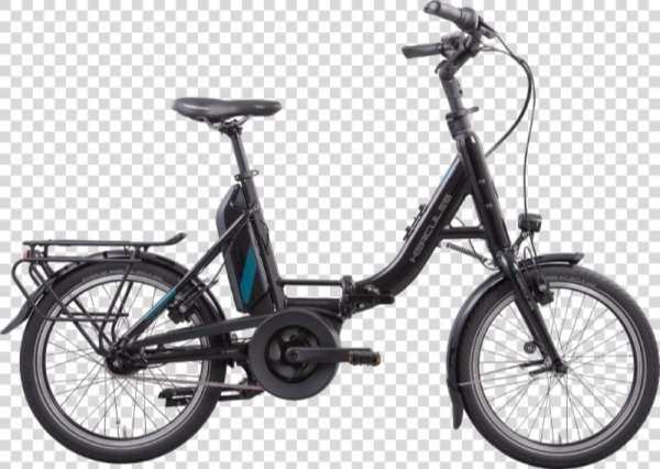 Hercules Rob Fold R7 400Wh Összecsukható Elektromos Városi Kerékpár - fekete