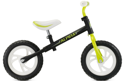 Alpina Tornado Futóbicikli - fekete - zöld
