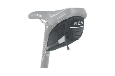 KLS Challenger S T-System Kerékpár Nyeregtáska - fekete