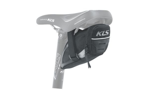 KLS Challenger L Strap Kerékpár Nyeregtáska - fekete