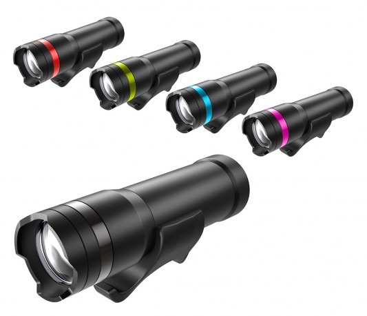 KLS Zoomer Kerékpár Első Lámpa - fekete