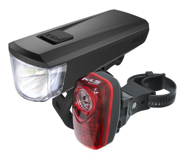KLS Strike Kerékpár Lámpaszett - fekete