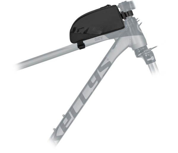 KLS Raidan Váztáska Kerékpár Felsőcsőre - fekete