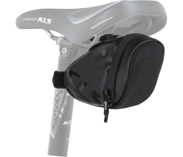 KLS Slopper S Lightning Kerékpár Nyeregtáska - fekete