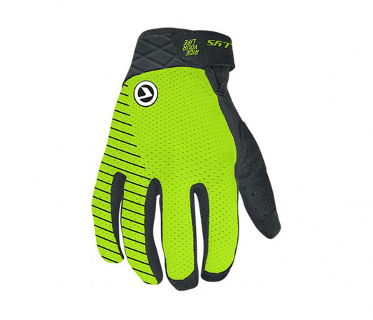 KLS Yogi Kerékpáros Hosszú Ujjú Gyermek Kesztyű - zöld