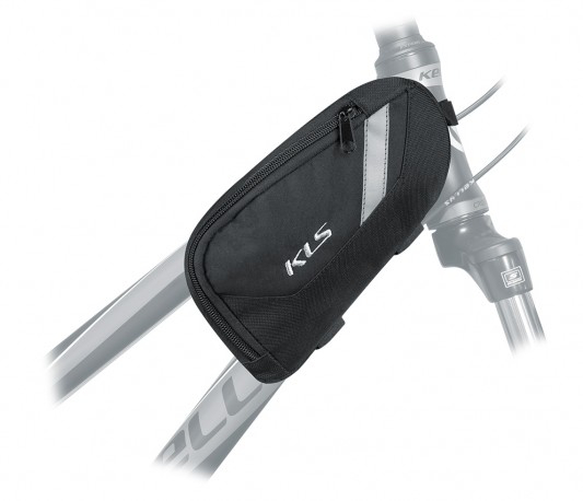 KLS Rail Eco Kerékpár  Felsőcső Táska - fekete