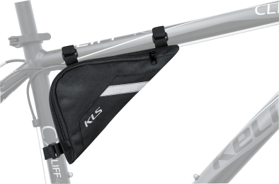 KLS Triangle ECO S Kerékpár Váztáska - fekete