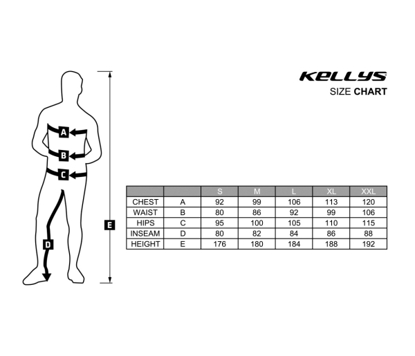 Kellys Flame Kerékpáros Kabát - piros