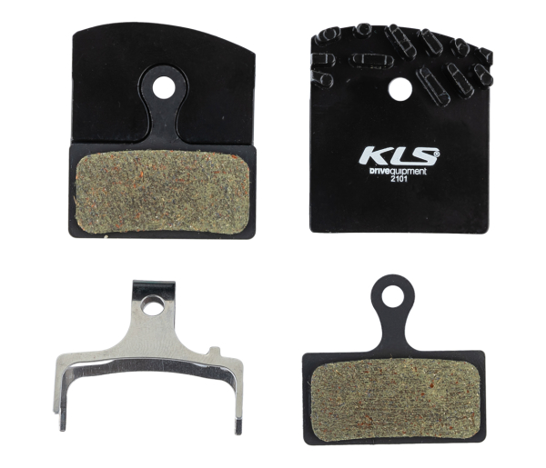 KLS D-14 Radiator Tárcsafékpofa Hűtőbordával - fekete