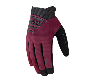 KLS Cutout Long Kerékpáros Hosszú Ujjú Kesztyű - piros