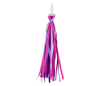 KLS Streamers Dísz Szalag Kormányvégbe - pink