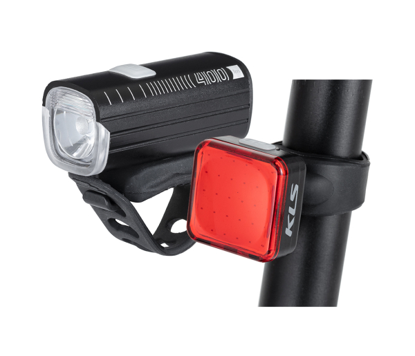 KLS Lumio USB Kerékpár Lámpaszett