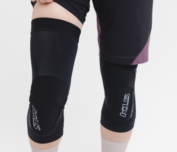 KLS Valedor Kerékpáros Térdvédő - fekete