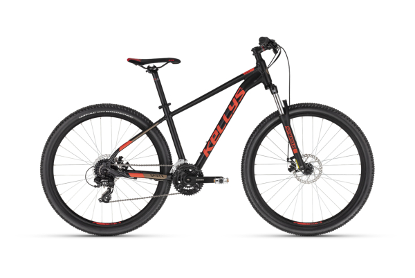 Kellys Spider 30 M 27.5" Hardtail MTB Kerékpár - Black