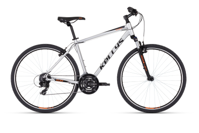 Kellys Cliff 30 M 28 Offroad Cross Trekking Kerékpár - Chrome Grey