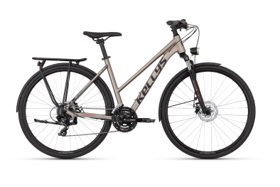 Kellys Carson 10 M 28 Onroad Trekking Kerékpár - Silver Sand