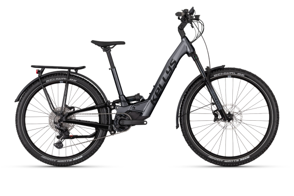 Kellys Theos RSE40 P L 29"/27.5" 725Wh Elektromos Offroad Cross Trekking Kerékpár - Shadow Grey