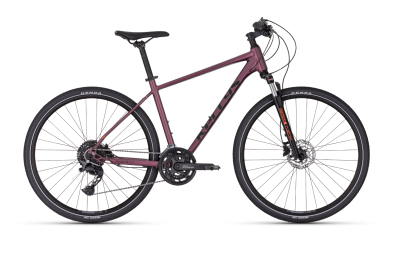 Kellys Phanatic 30 M 28 Offroad Cross Trekking Kerékpár - Dark Plum