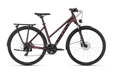 Kellys Cristy 10 S 28 Onroad Trekking Kerékpár - Mauve Pearl