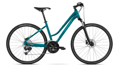 Kross Evado 5.0 Női Cross Trekking Kerékpár - kék - zöld