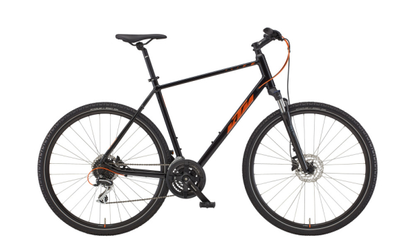 KTM X-Life Track 28" Offroad Cross Trekking Kerékpár - fekete