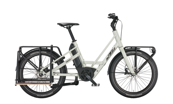 KTM Macina Multi Urban Unisex 500Wh 24" Elektromos Kerékpár - Dew Silver - ezüst