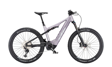 KTM Macina Lycan 772 Glorious 27,5 750Wh Elektromos Fully MTB Kerékpár - Lavender Matt - lila