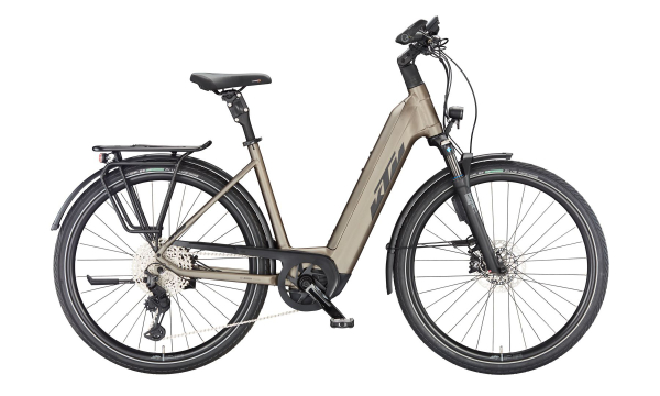KTM Macina Style 720 ABS Unisex 750Wh Elektromos Trekking Kerékpár - Oak Matt - barna
