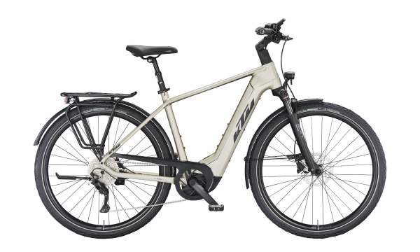 KTM Macina Style 740 750Wh Elektromos Trekking Kerékpár - Champagne Matt - barna