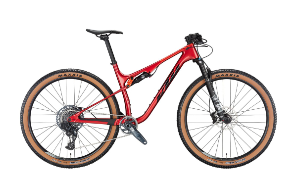 KTM Scarp Elite AXS 29" Fully MTB Kerékpár - Chrome Red - piros