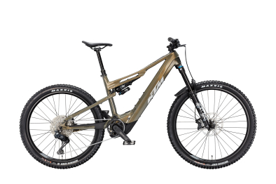 KTM Macina Kapoho 8971 Di2 29/27,5 800Wh Elektromos Fully MTB Kerékpár - Olive Pearl - zöld