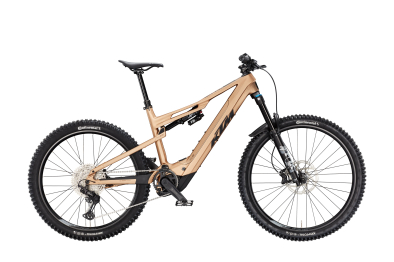KTM Macina Kapoho 8972 29/27,5 800Wh Elektromos Fully MTB Kerékpár - Golden Dust Matt - arany