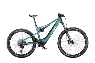 KTM Macina Kapoho 8973 L 29/27,5 800Wh Elektromos Fully MTB Kerékpár - Green Purple Flip Matt - zöld