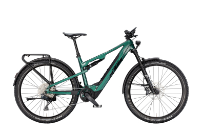 KTM Macina Chacana 891 LFC Di2 29 800Wh Elektromos Fully MTB Kerékpár - Oxygen Green - zöld