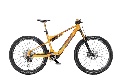 KTM Macina Scarp SX Exonic XX T-Type 29 400Wh Elekromos Fully MTB Kerékpár Fresh Orange - narancssárga