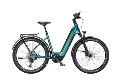 KTM Macina Aera 872 LFC Unisex 27,5 800Wh Elektromos MTB Kerékpár - Green Purple Flip Matt - zöld