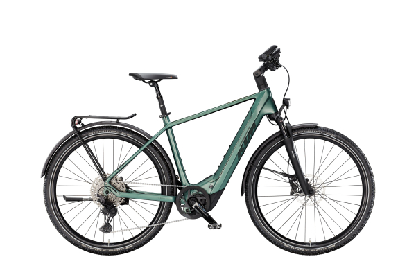 KTM Macina Cross CX 810 LFC 800Wh Elektromos Trekking Kerékpár - Oxygen Green Matt - zöld