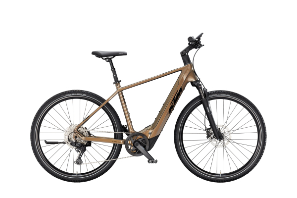 KTM Macina Cross CX 820 800Wh Elektromos Cross Trekking Kerékpár - Olive Pearl - zöld
