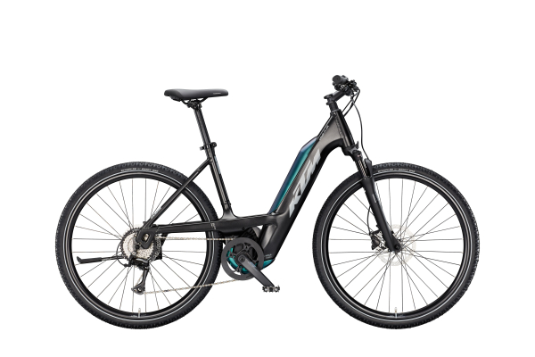 KTM Macina Cross CX 625 Unisex 625Wh Elektromos Cross Trekking Kerékpár - Diamond Black Matt - fekete