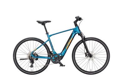 KTM Macina Cross SX 20 400Wh Elektromos Cross Trekking Kerékpár - Moonlite Meadow - kék
