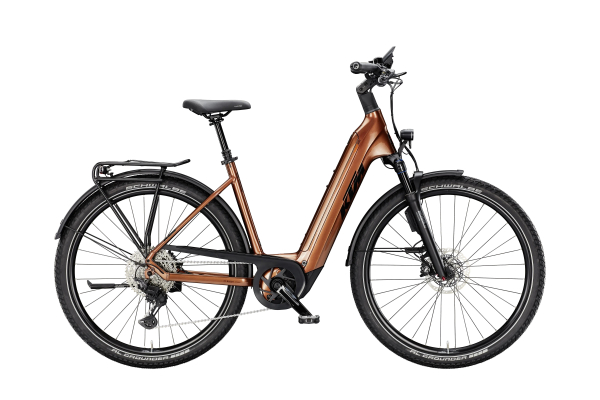 KTM Macina Gran 810 ABS 29 Unisex 800Wh Elektromos Városi Kerékpár - Terra - narancssárga
