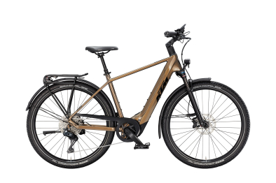 KTM Macina Gran 810 Di2 800Wh Elektromos Trekking Kerékpár - Olive Pearl - zöld