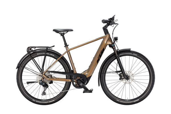 KTM Macina Gran 810 Di2 800Wh Elektromos Trekking Kerékpár - Olive Pearl - zöld
