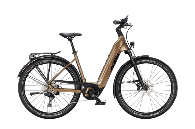 KTM Macina Gran 810 Di2 Unisex 800Wh Elektromos Trekking Kerékpár - Olive Pearl - zöld