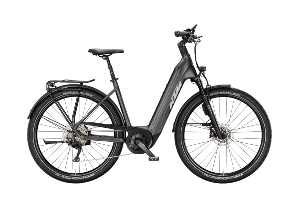 KTM Macina Gran 820 ABS 29 800Wh Elektromos Trekking Kerékpár - Machine Grey - szürke